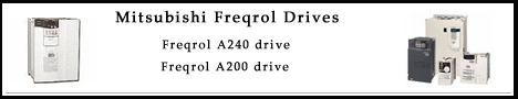 Mitsubishi Freqrol A200 A240 drives